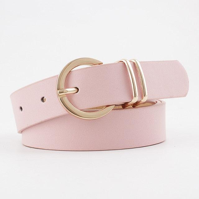 Didi Big Buckle Wide Belt