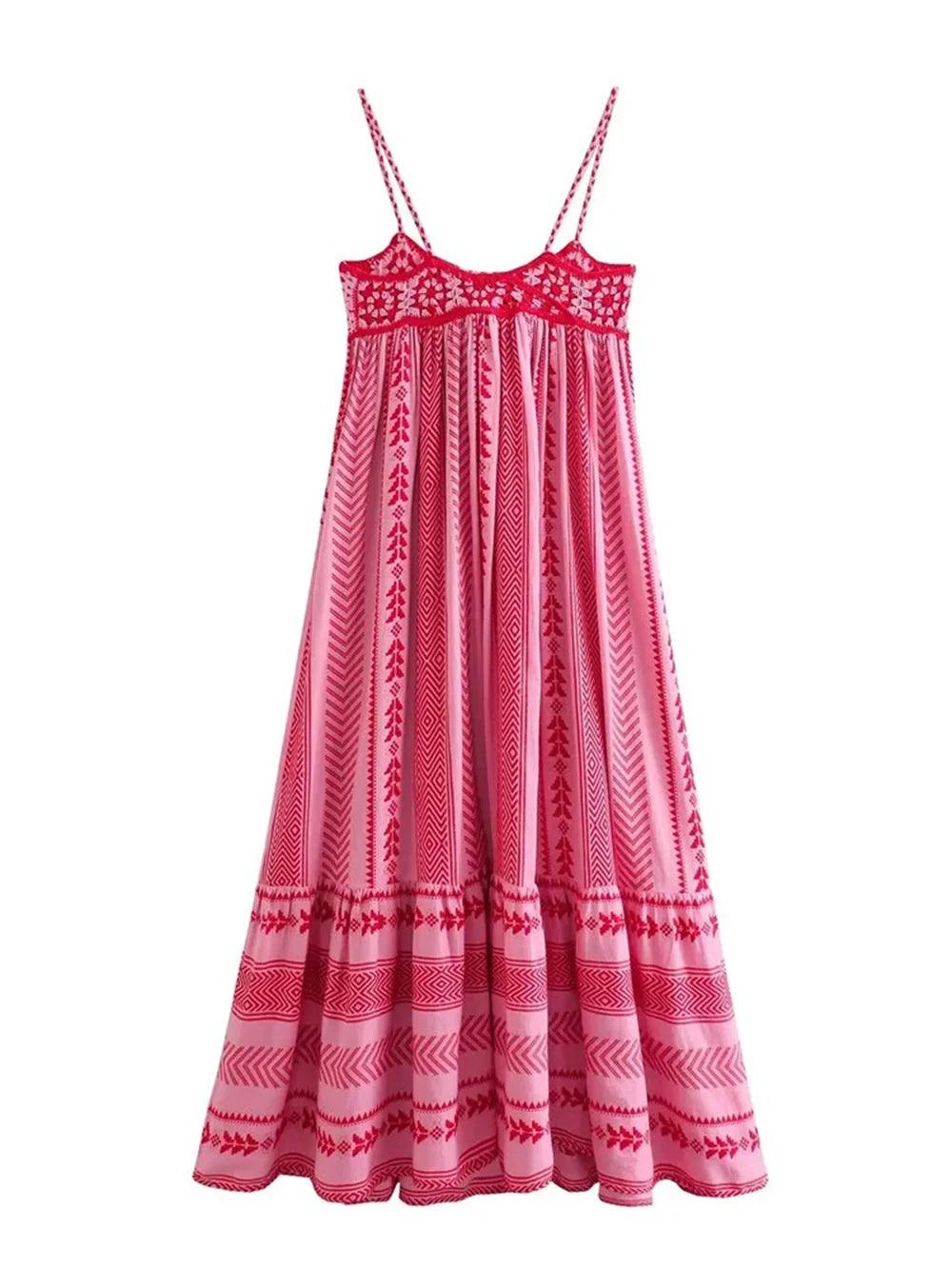 Evelyn Knitted Boho Dress from The House of CO-KY - Dresses