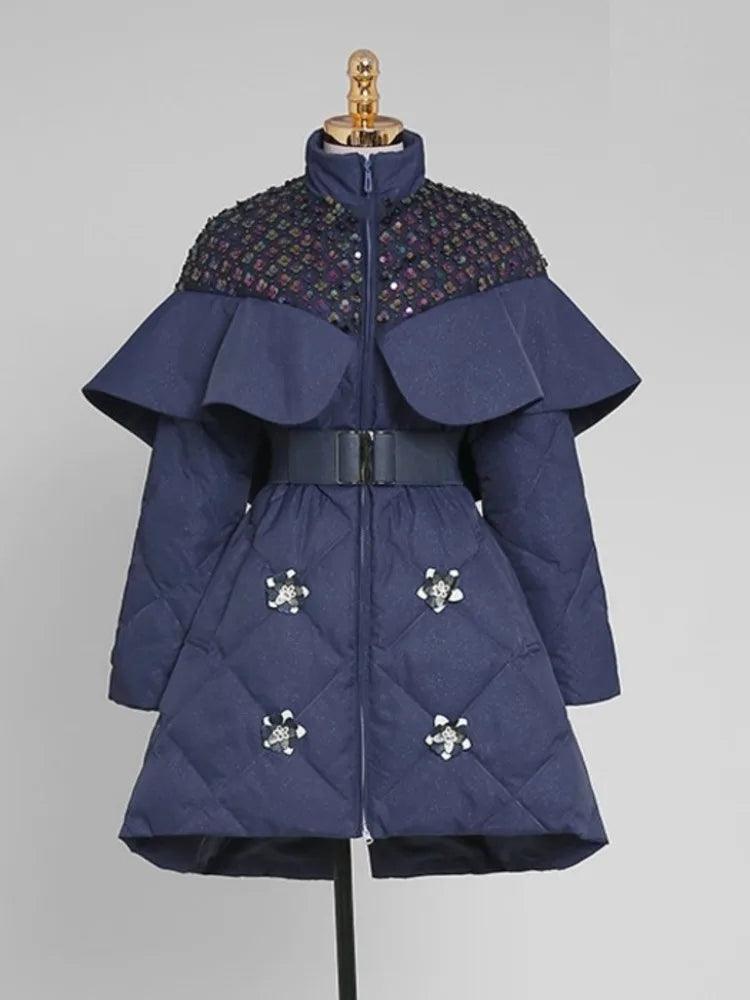 Sheila Flowers Padded Coat from The House of CO-KY - Coats & Jackets