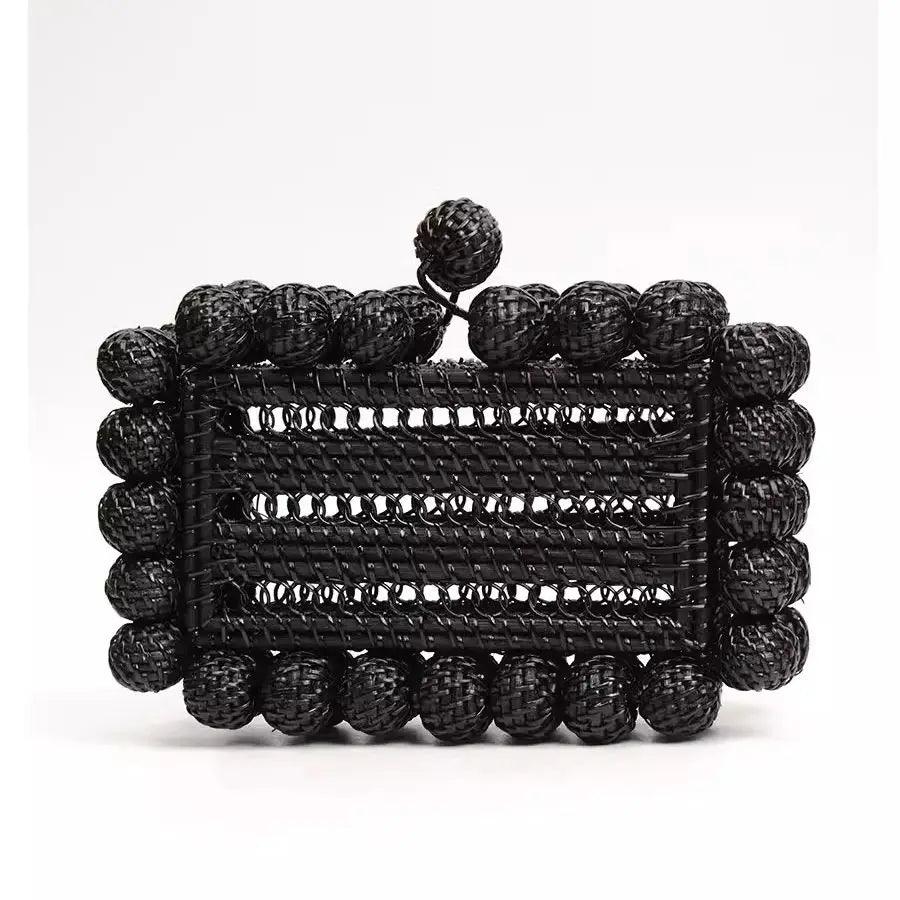 Wicker Rattan Clutch Bag from The House of CO-KY - Handbags