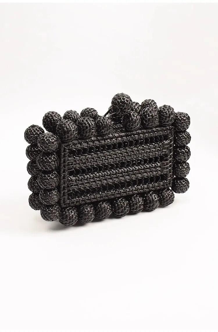 Wicker Rattan Clutch Bag from The House of CO-KY - Handbags