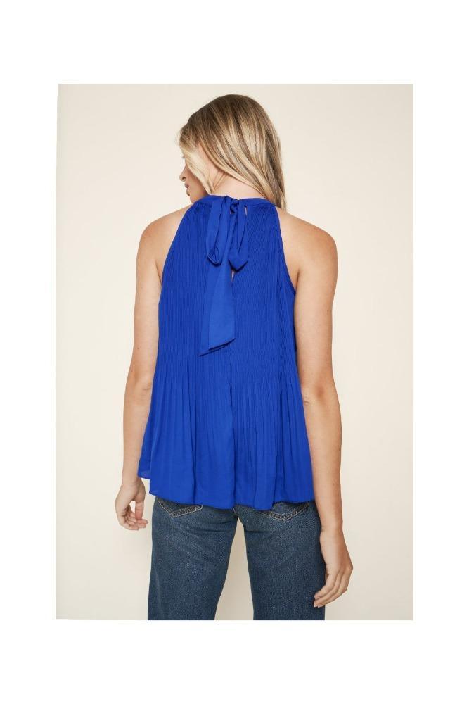Arcadia Pleated Halter Top from The House of CO-KY - Shirts & Tops